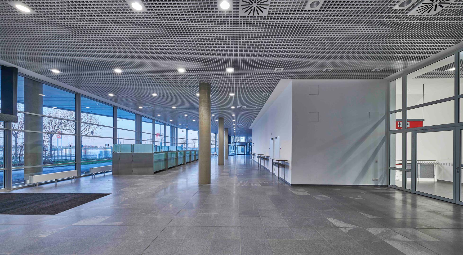 Messe München, Erweiterung des bestehenden Messeareals um 2 neue Messehallen mit Verbindungsbauwerken