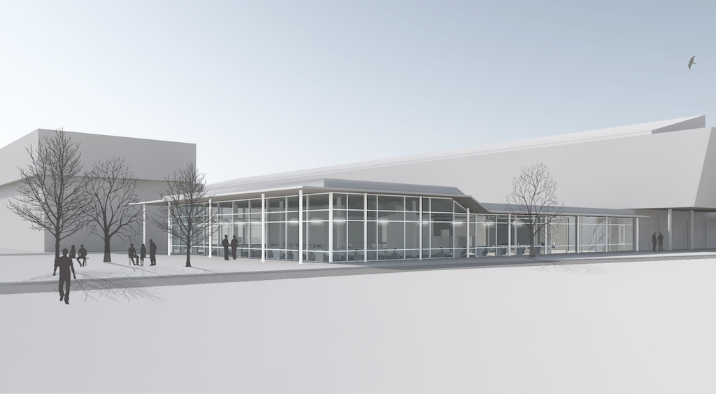 Landesamt für Umwelt in Augsburg, Umbau und Erweiterung des Kantinenbereiches